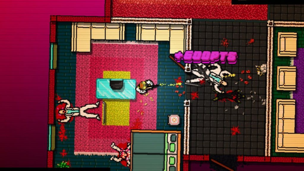 Gameplay from Hotline Miami