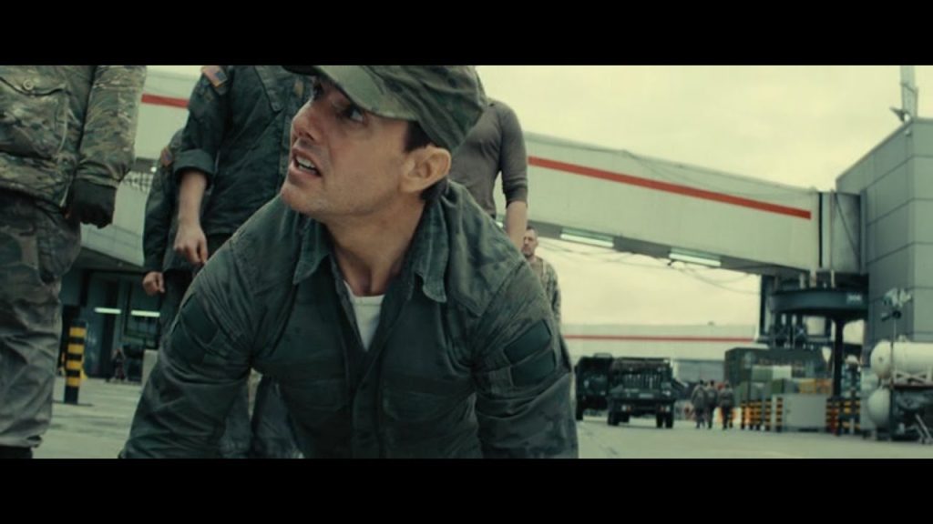 Tom Cruise gets run over by a truck in Edge of Tomorrow