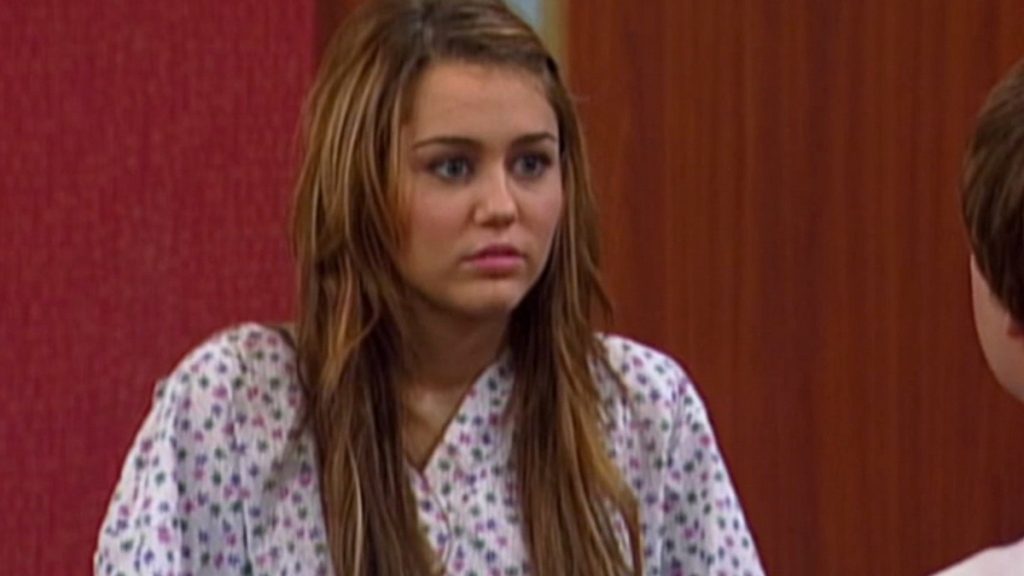 Miley Cyrus as Hannah Montana 