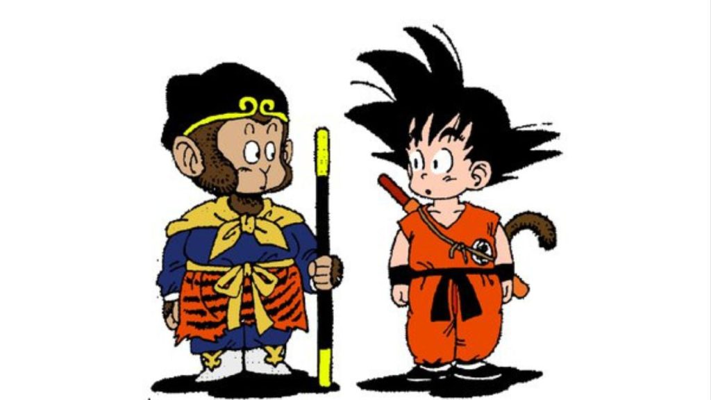 Sun Wukong and Son Goku as drawn by Toriyama