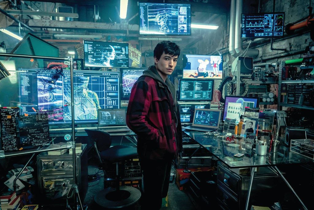 Ezra Miller as Barry Allen in DCEU