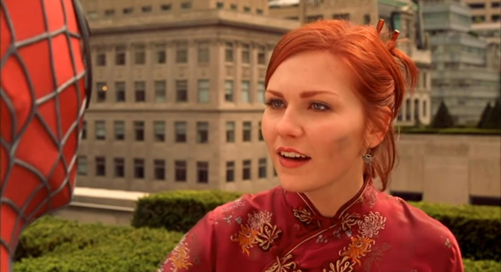 Kirsten Dunst as Mary Jane in 2002's Spider-Man | Credits: Sony Pictures Releasing