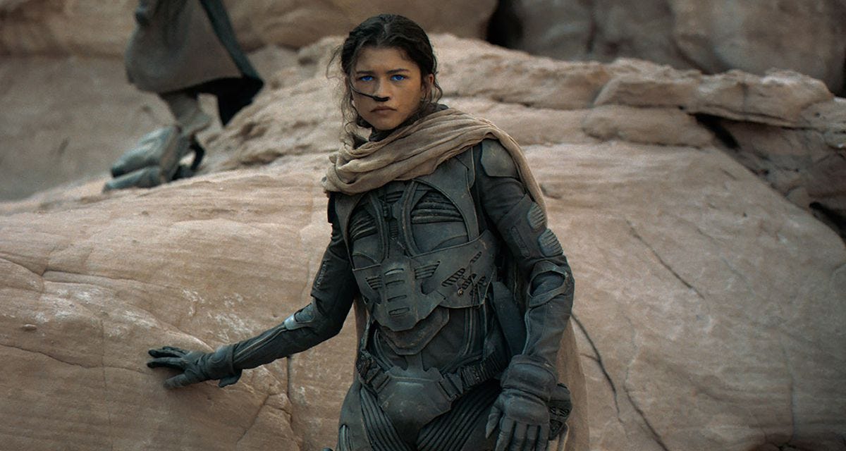 Zendaya received a lot of praise for her convincing performance as Chani in the Dune films | Warner Bros