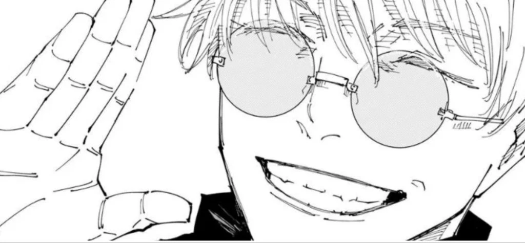 Satoru Gojo from Jujutsu Kaisen manga