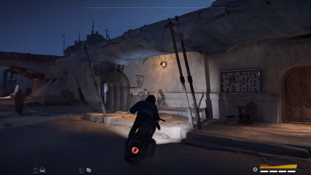 A screenshot from Ubisoft's Star Wars Outlaws.