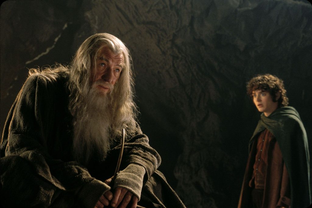 J.R.R Tolkien released The lord o the Rings book series in thre vilumes starting with The Fellowship of the Ting | Credits: New Line Cinema