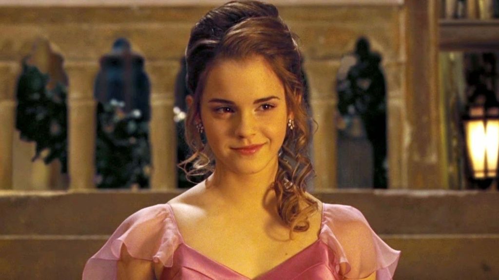 Emma Watson as Hermione Granger in Harry Potter and the Goblet of Fire. 