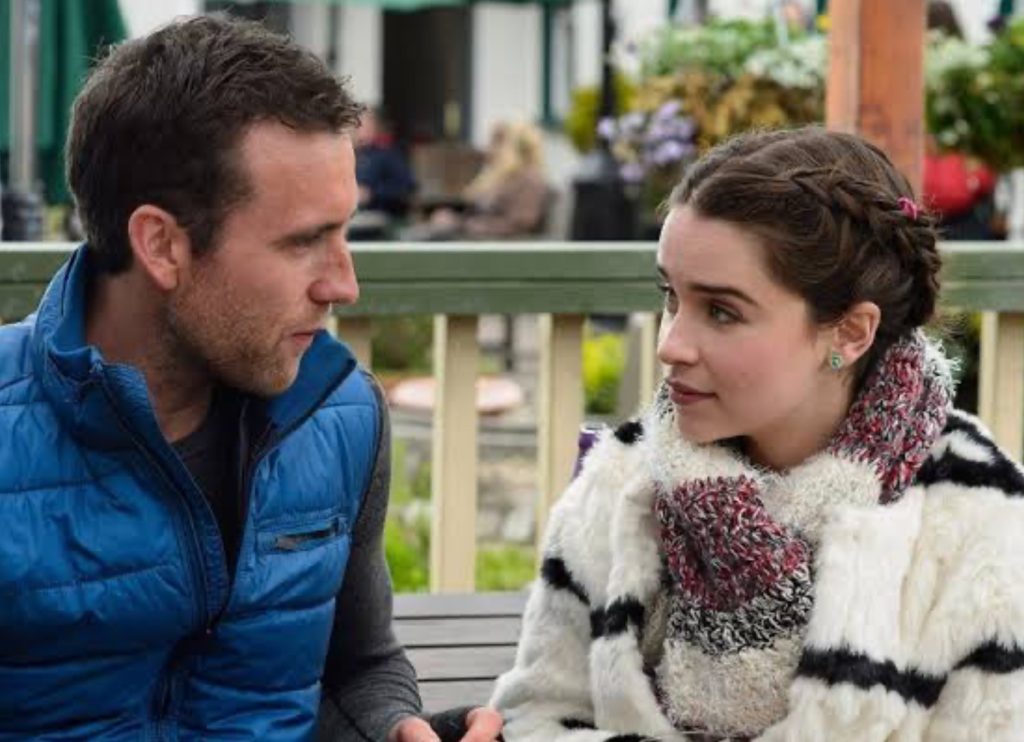 Matthew Lewis and Emilia Clarke in “Me Before You” | Image: New Line Cinema 