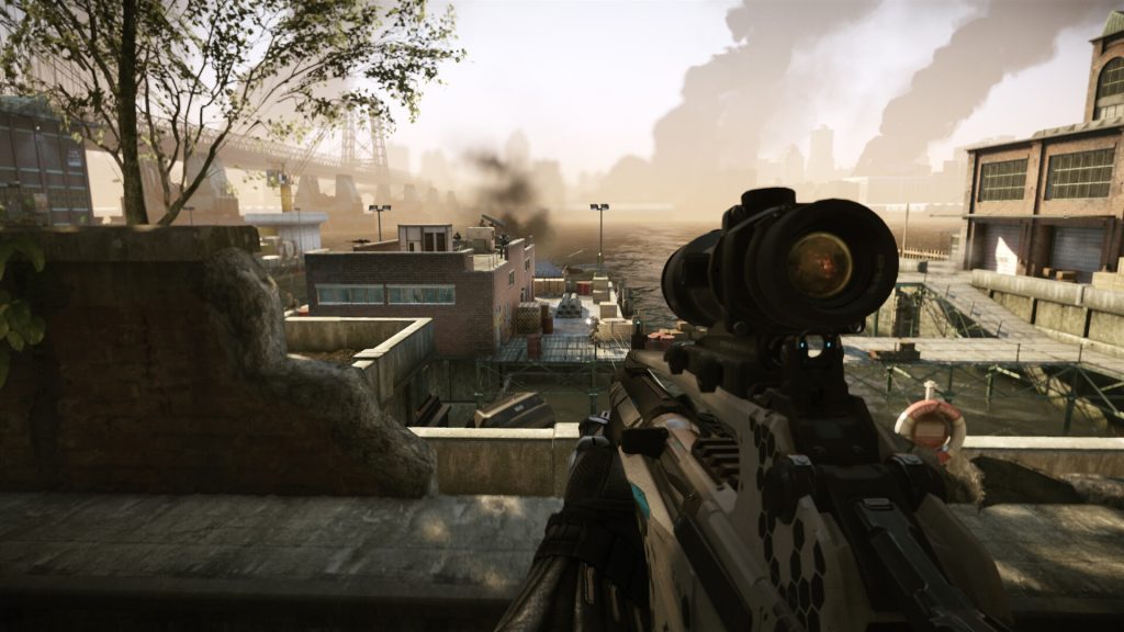 A picture of Crysis 2 from Crytek.