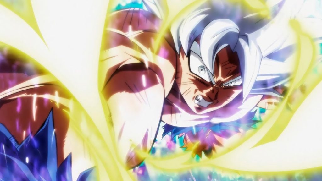 Goku's Mastered Ultra Instinct transformation in Dragon Ball Super | Credits: Toei Animation