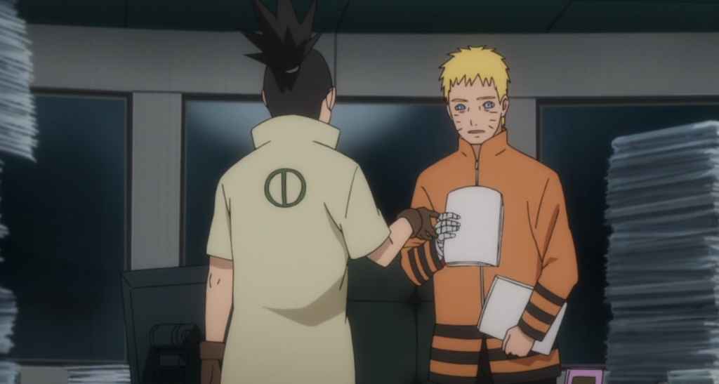 Naruto is overworked as a ninja