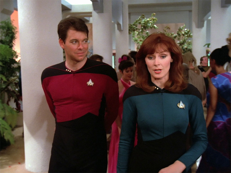 William Riker and Dr. Beverley Crusher