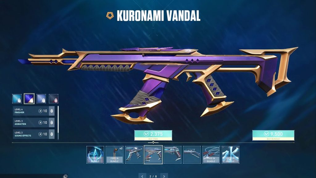 Kuronami Vandal in Valorant