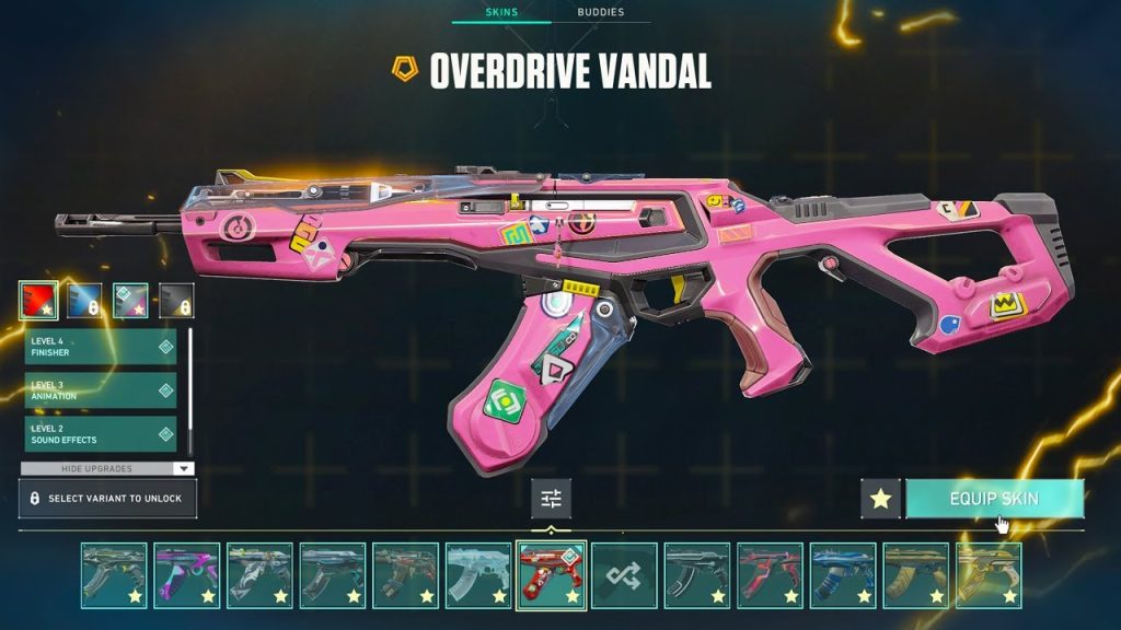 Overdrive Vandal in Valorant