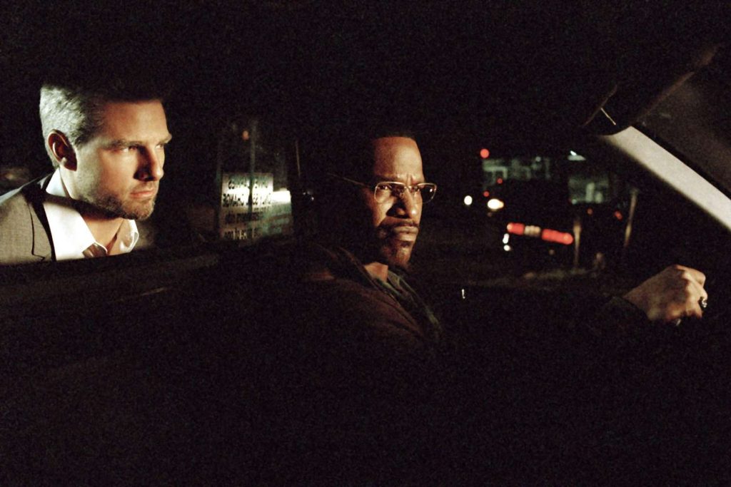 Tom Cruise and Jamie Foxx in a still from Collateral | Credits: DreamWorks Pictures