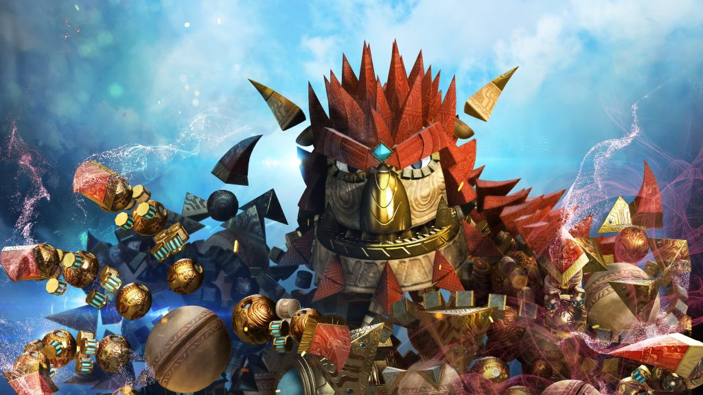 Knack ready for battle.