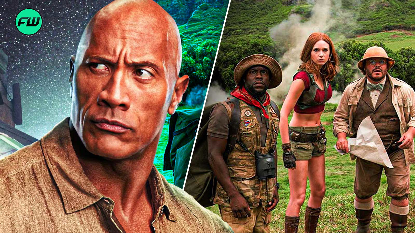 The jungle knows we're back": Jumanji 4: The Final Game Concept Trailer is  the Dwayne Johnson Comeback Story We Deserve after His String of Box Office  Disasters