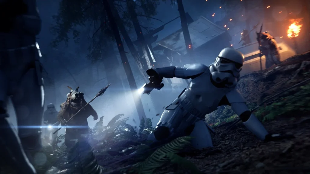 Star Wars Battlefront 2's Hideous Sales Figures Prove Why EA Didn't Make Battlefront 3 17 the image shows a stormtrooper in Star Wars Battlefront 2