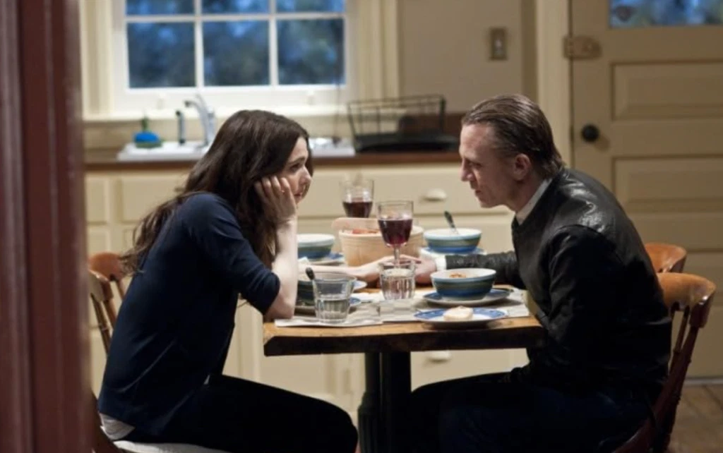 Rachel Weisz and Daniel Craig in a still from Dream House