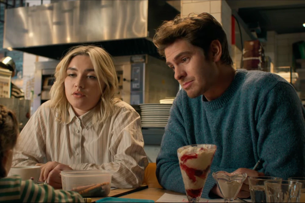 Andrew Garfield and Florence Pugh