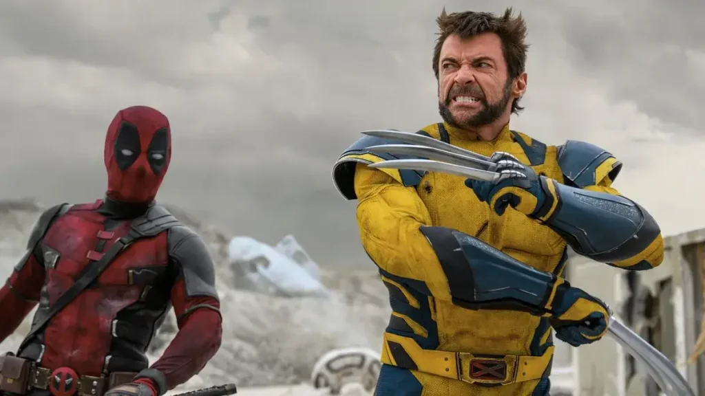 Hugh Jackman and Ryan Reynolds as Deadpool & Wolverine 