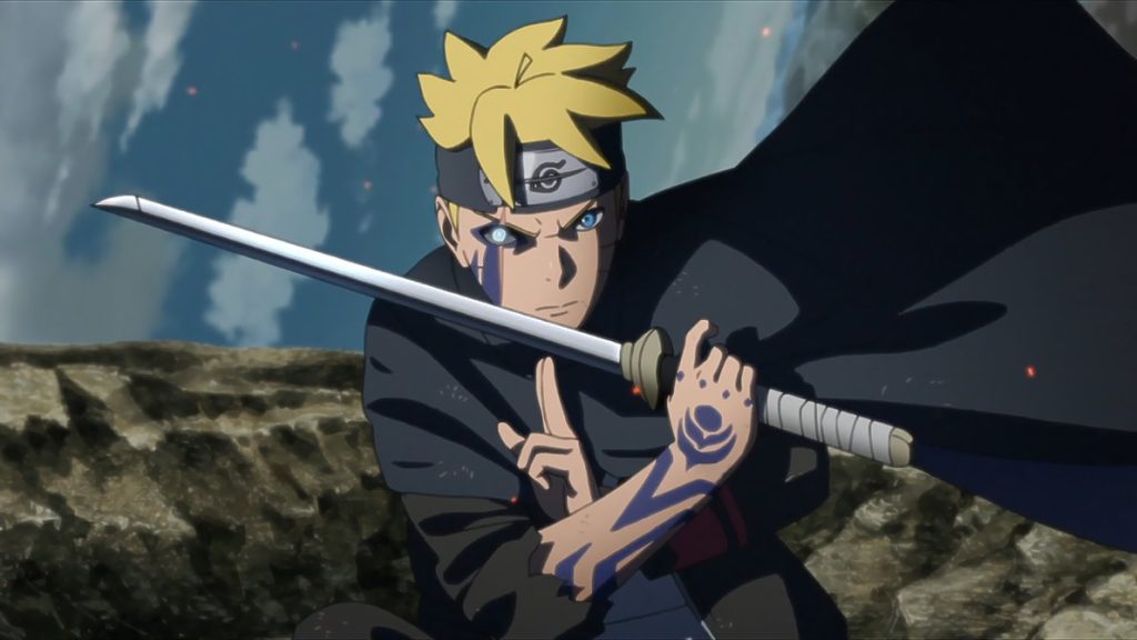 Boruto from the series Boruto.