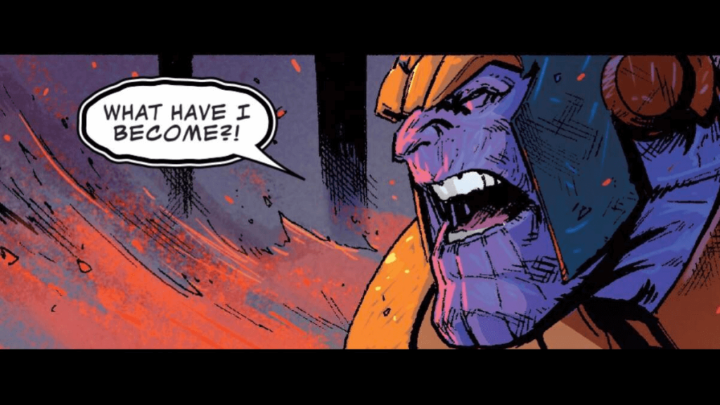 Young Thanos furious at King Thanos in Thanos #15 