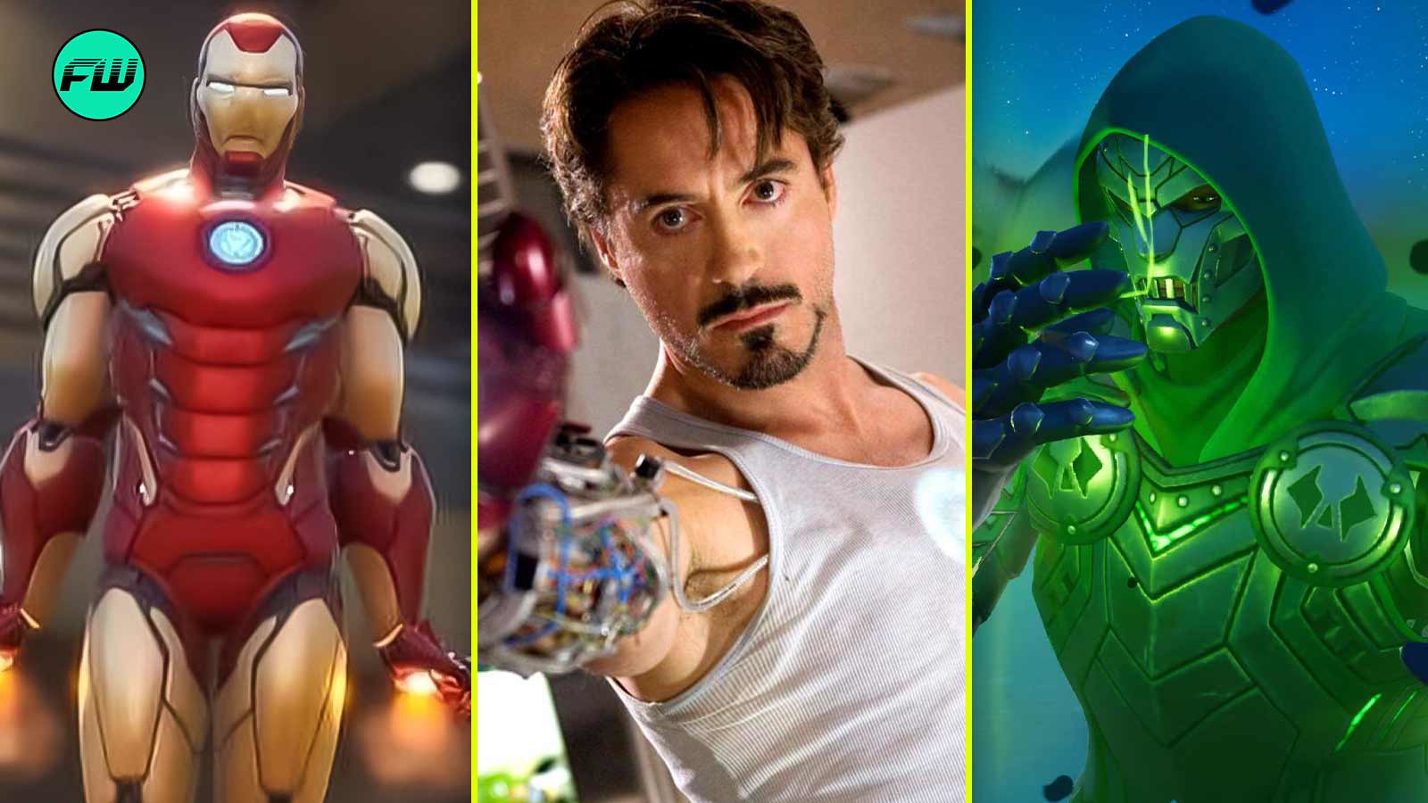 Robert Downey Jr.’s Evil Transformation in Avengers: Secret Wars Could Look Something Like This – Iron Man’s Transformation into Doctor Doom in Fortnite