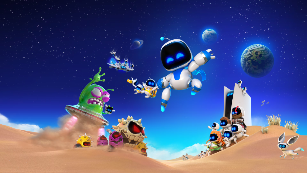 Promo art of Astro Bot