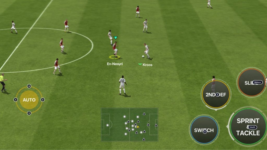 ea sports fc mobile football is similar to real life football experience. 