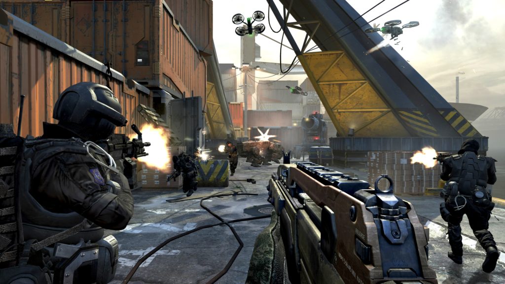 Black Ops 2 multiplayer gameplay.