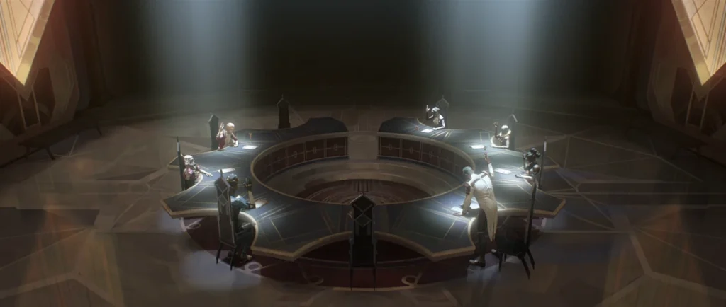 The Council in Arcane | Credit: Netflix