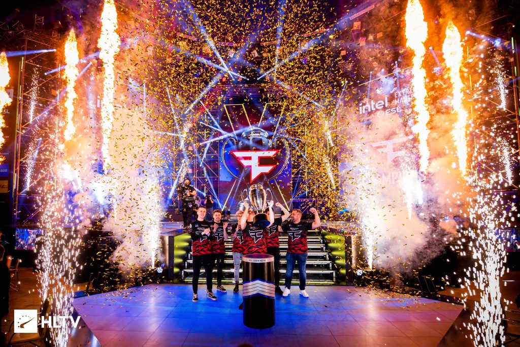 A photo of FaZe Clan's Counter-Strike roster.