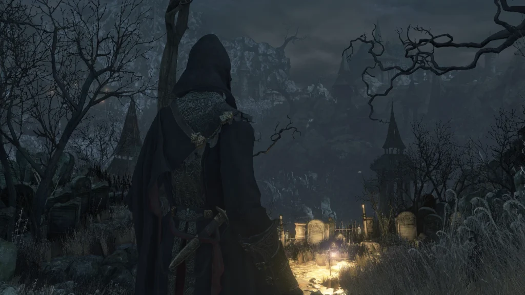 Bloodborne PC port screenshot.