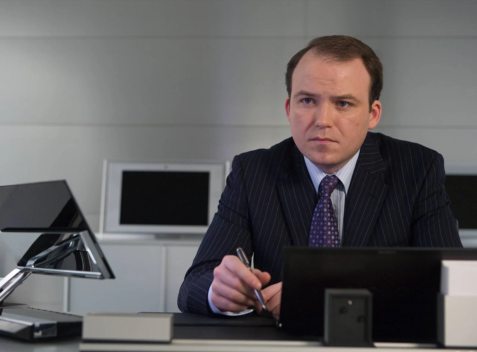 Rory Kinnear as Bill Tanner in Skyfall. 