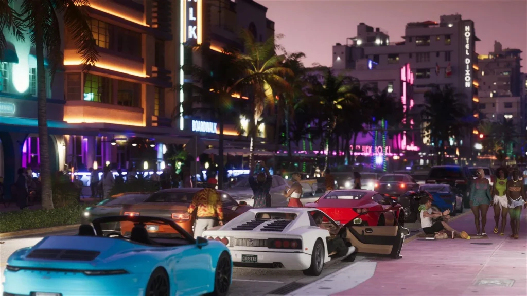 A still from the GTA 6 trailer.