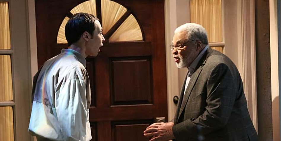 James Earl Jones Didn’t Look Scary Like Darth Vader While Threatening Jim Parsons in a The Big Bang Theory Cameo That We Will Never Forget