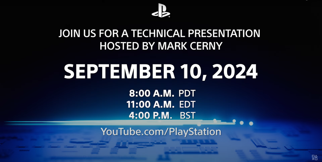 Screenshot from the video announcement of the 9-minute technical presentation. 