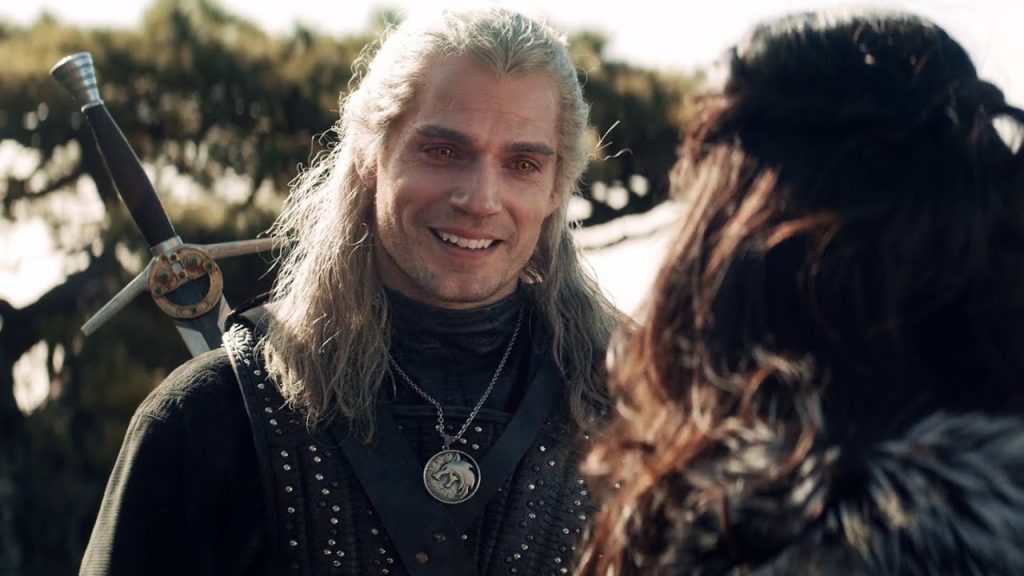 Henry Cavill as Geralt of Rivia on The Witcher