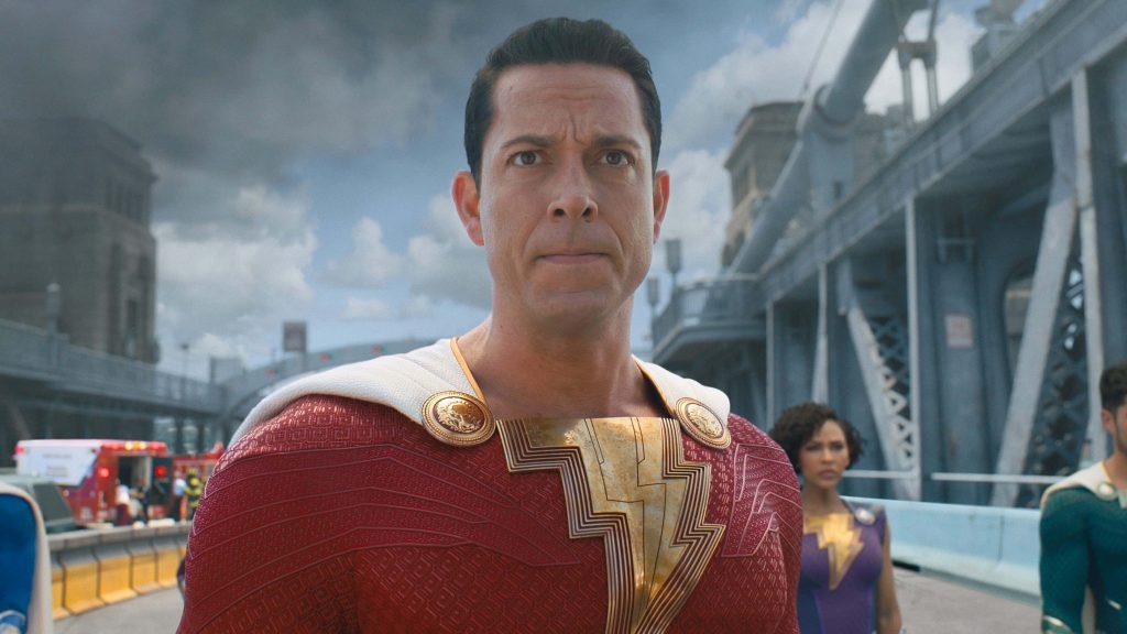 Zachary Levi in Shazam! Fury of the Gods