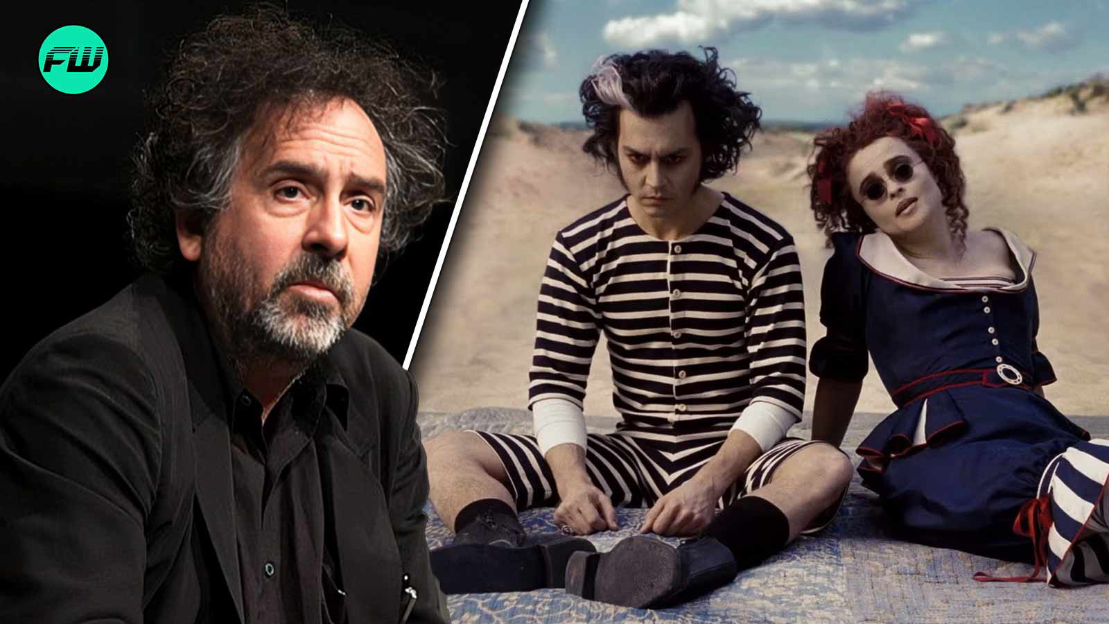 Helena Bonham, Johnny Depp , Tim Burton