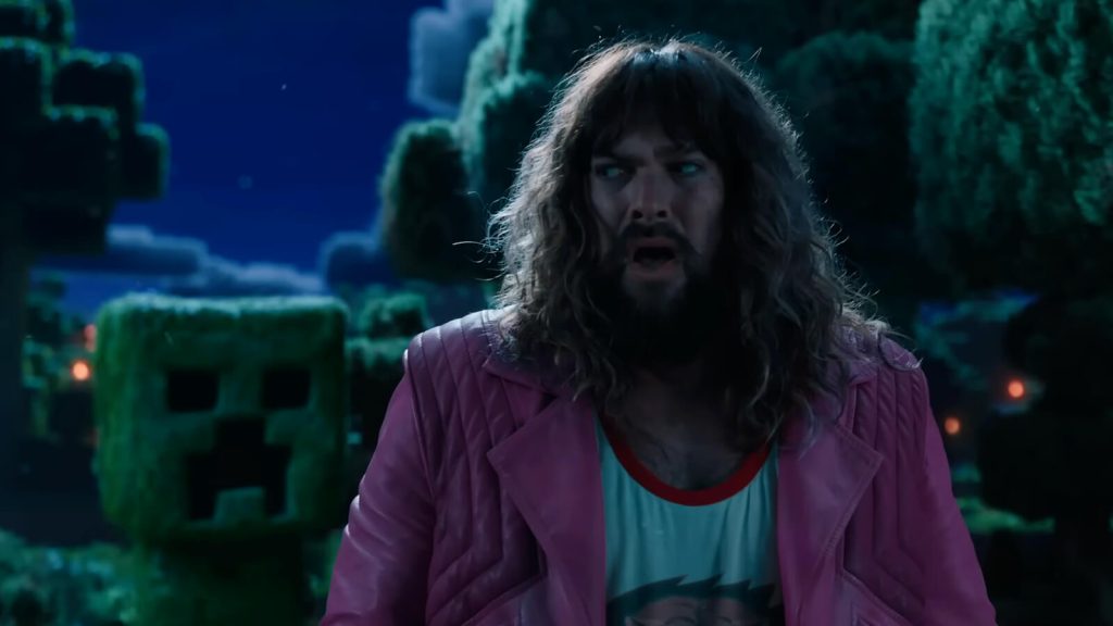 Jason Momoa in A Minecraft Movie