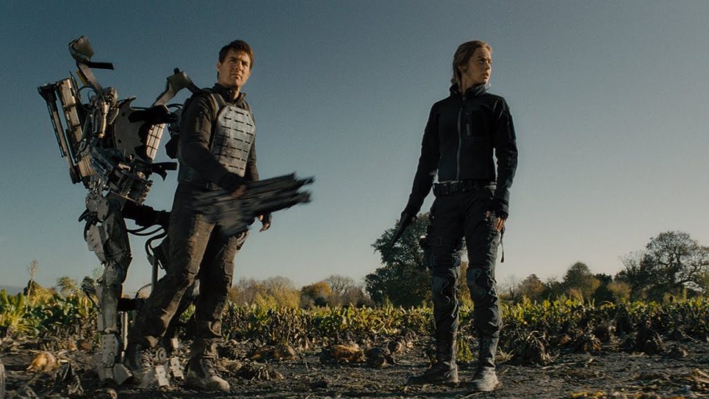 Tom Cruise and Emily Blunt in Edge of Tomorrow