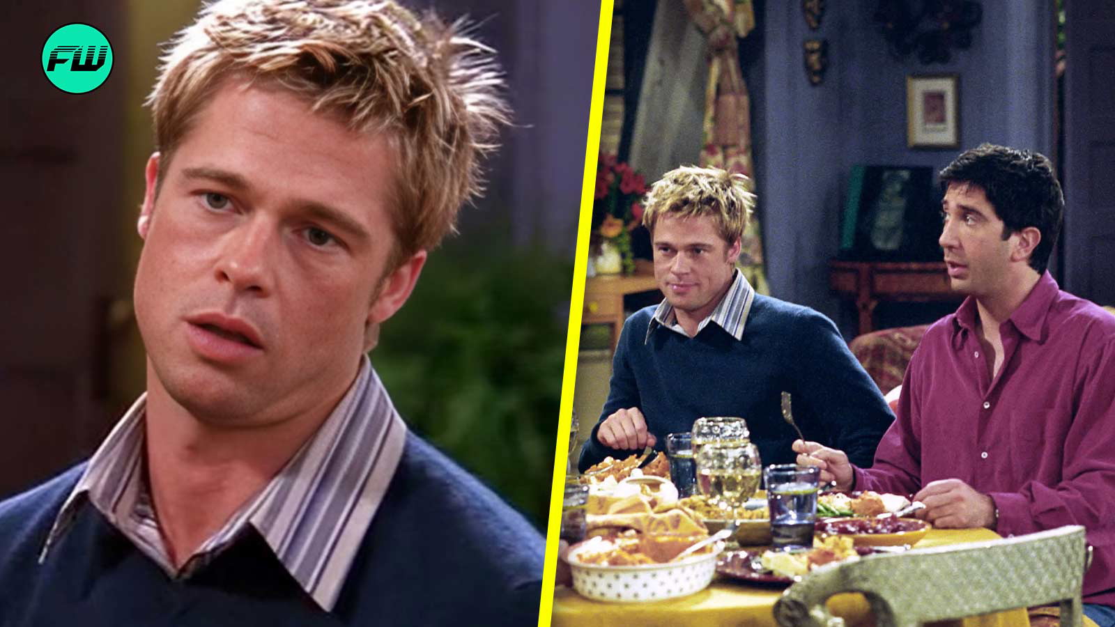 “For the part, he wasn’t funny”: It’s Hard to Believe Brad Pitt Was Rejected by a Famous Sit-Com Only to Appear in One of the Highest Rated FRIENDS Episode