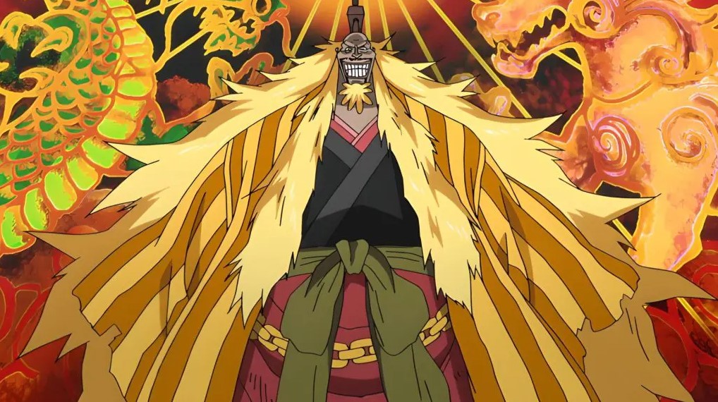 Shiki the Golden Lion is the villain in Eiichiro Oda's film