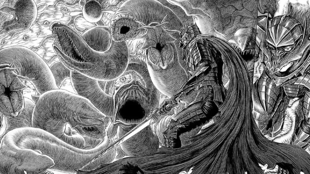 A still from the Berserk manga