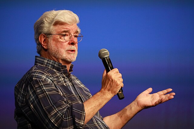 George Lucas at the 2024 Cannes Film Festival [Photo by Kevin Payravi, licensed under CC BY-SA 4.0 via Wikimedia Commons]