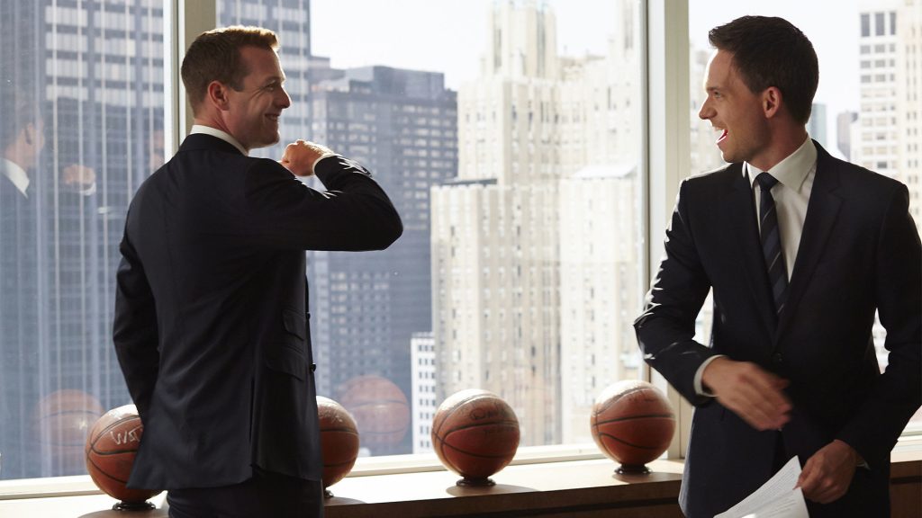 Harvey Specter and Mike Ross