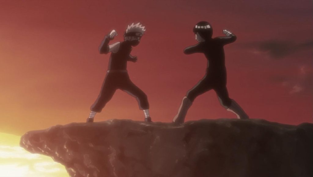 Kakashi vs. Might Guy