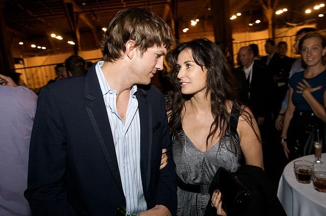 Demi Moore and Ashton Kutcher 